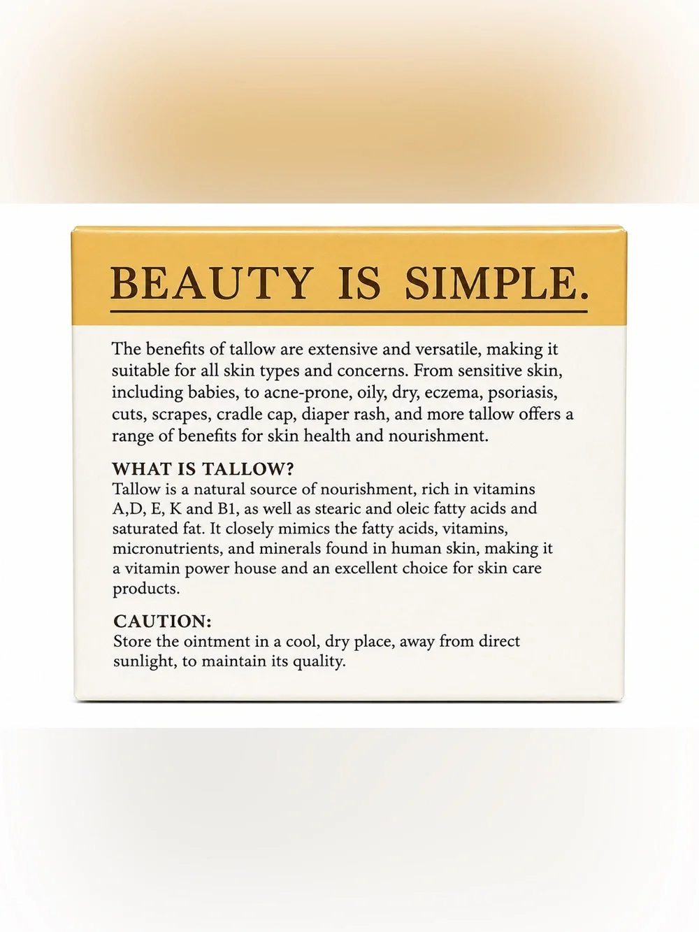 Vigala Whipped Tallow Moisturizing Cream